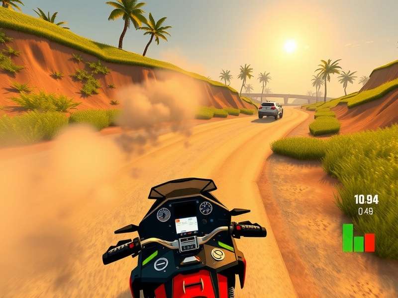 India Rally Pro gameplay screenshot showing offroad racing